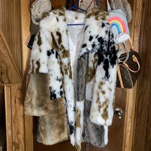 FABULOUS FURS Faux Fur Coat